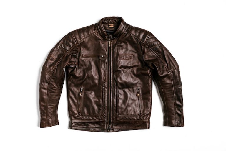 Motorcycle gear, jacket, style rider, cafe racer