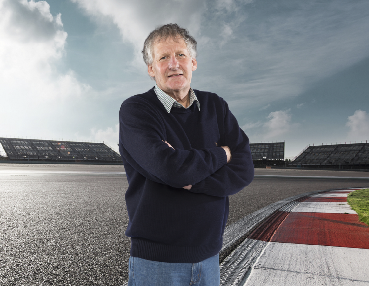 Jeremy-Burgess-racing-crew-chief-standing-on-the-race-track