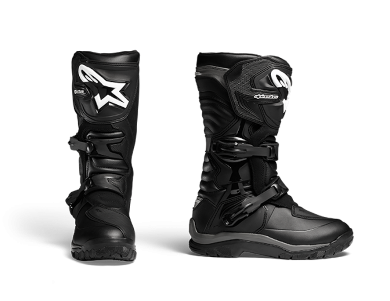 Motorcycle gear, boots, abrasion
