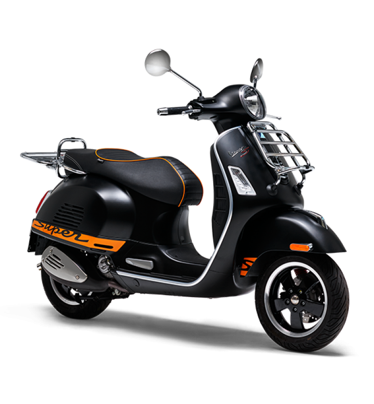 Scooter and moped motorcycle rider information and safety tips from TAC in Australia. This Vespa GTS 300 Super Sport FL is a LAMS motorbike for learners