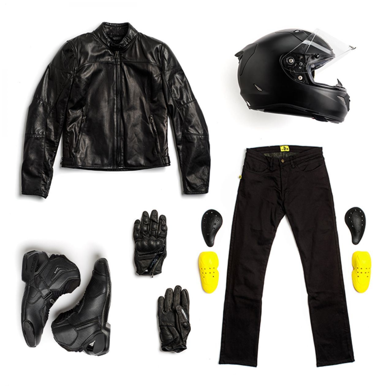 Motorbikes, gear, spokes, protective gear