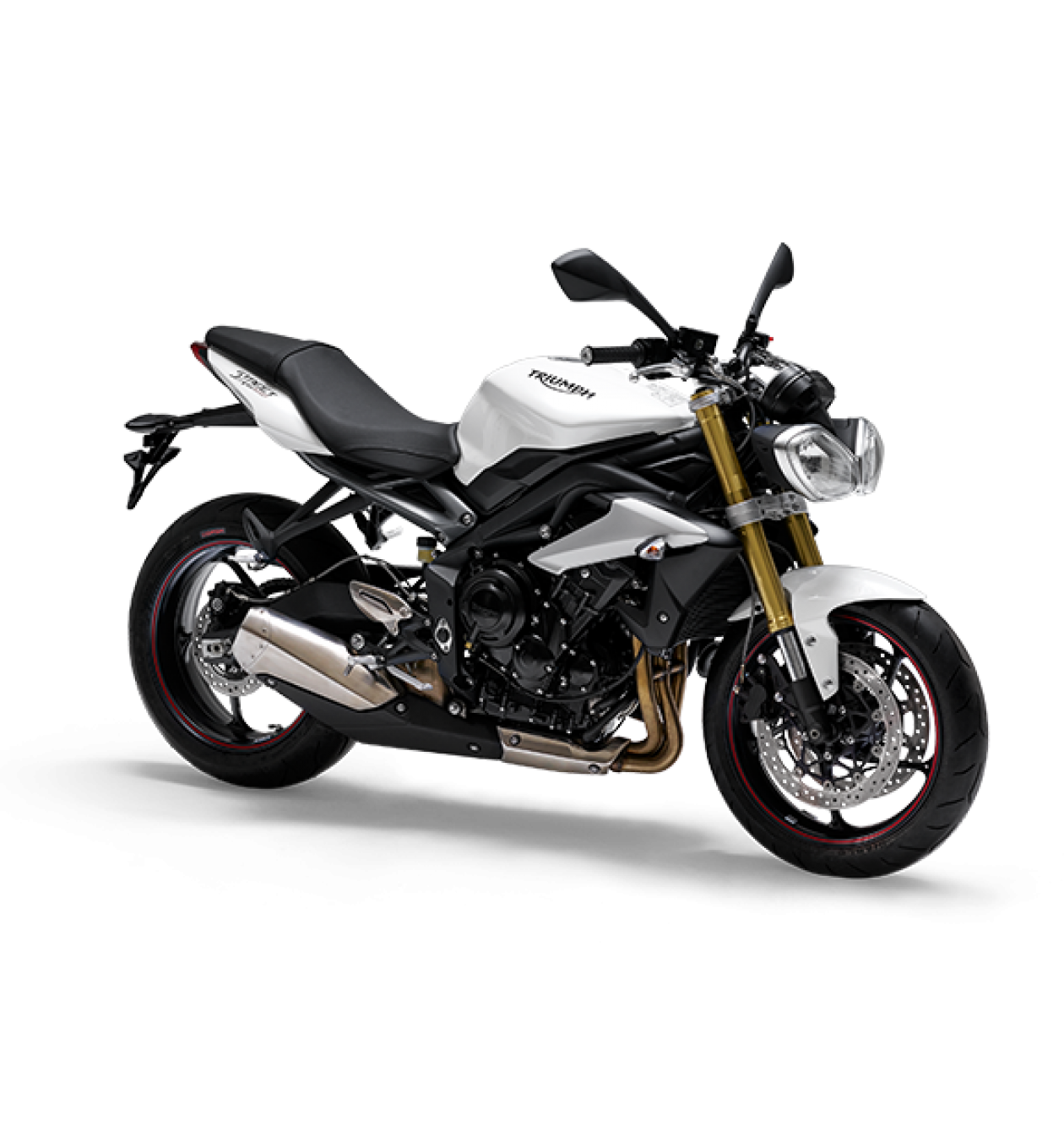 Best motorcycle and motorbike safety information for riders from TAC. Naked LAMS street bike Victoria Triumph Street Triple 660 with ABS for learners