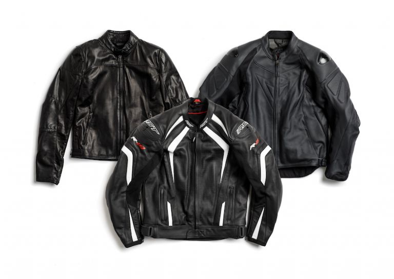 Protective leather motorcycle jacket hotsell