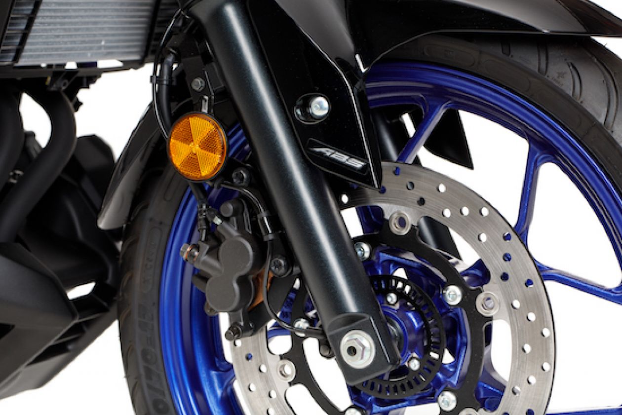 Motorbikes, spokes, technologies, ABS