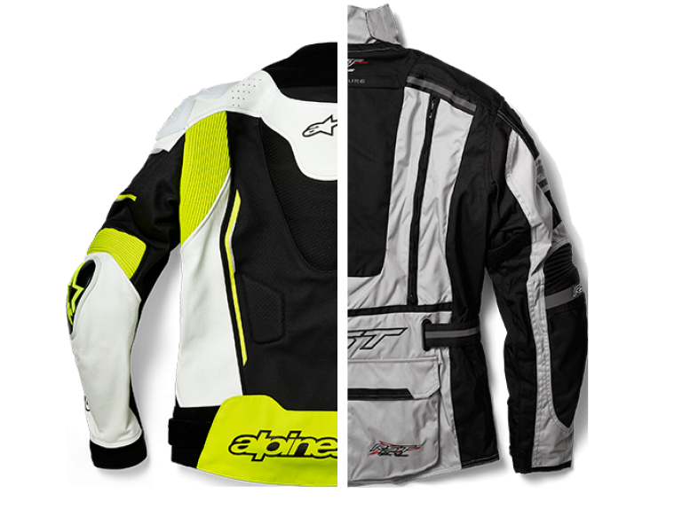Motorcycle gear, jackets, impact protection